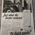 1937 Buick Christmas car ad
