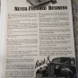 1937 Buick Never Finished car ad