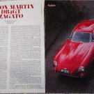 1962 Aston Martin DB4GT Zagato car article