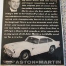 1963 Aston Martin DB4 Saloon car ad