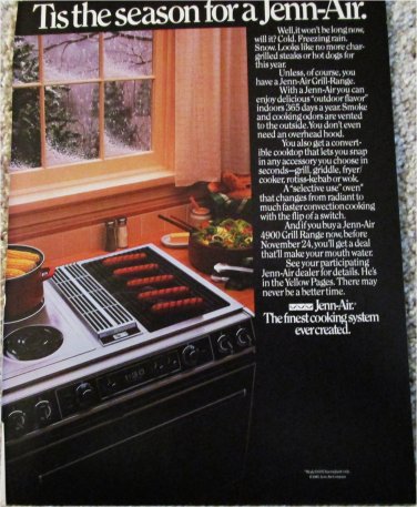 1985 Jenn-Air Grill Range ad