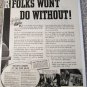 1938 Buick 4 dr sedan It Seems car ad