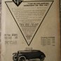 1923 Alvis Roadster car ad
