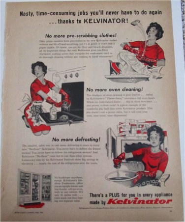 1960 Kelvinator Appliances ad