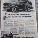 1939 Buick 2 dr sedan car ad