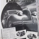 1939 Buick Eight 4 dr sedan The Life car ad