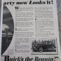 1939 Buick Eight 4 dr sedan The Life car ad