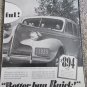 1939 Buick Special 4 dr sedan car ad
