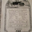 1923 Fiat Roadster car ad