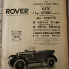 1923 Rover Roadster car ad