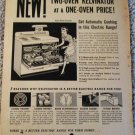 1952 Kelvinator Electric Range ad