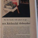 1955 KitchenAid Dishwasher ad