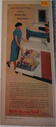 1959 KitchenAid Dishwasher ad #1