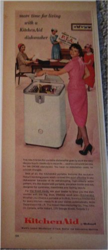 1959 KitchenAid Dishwasher ad #2