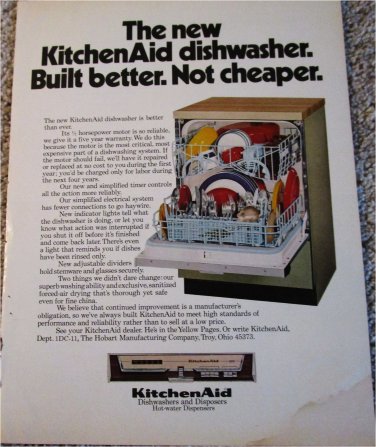 1971 KitchenAid Dishwasher ad #4