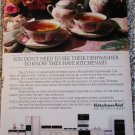 1988 KitchenAid Dishwasher ad