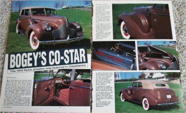 1940 Buick Phaeton featured in Casablanca car article
