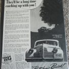 1940 Buick They'll Be A Long Time car ad