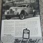 1940 Buick Super 4 dr sedan Much More car ad