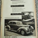 1955 Alvis TC21/100 4 dr car ad