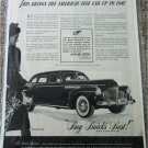 1941 Buick Limited 4 dr sedan American Fine Car car ad