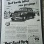 1941 Buick Special 4 door sedan Gas Gauge car ad