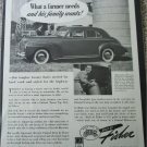 1941 Buick Special 4 door sedan Farmer Needs car ad