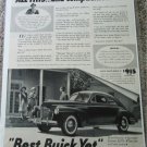 1941 Buick 2 dr Sedanet All This car ad