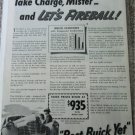 1941 Buick Take Charge car ad