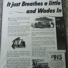 1941 Buick Special 4 door sedan It Jus Breaths car ad