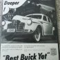 1941 Buick Special 4 door sedan It Jus Breaths car ad