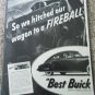 1941 Buick 2 dr Sedanet Fireball car ad