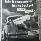 1941 Buick Mister car ad