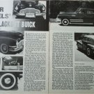 1942 Buick 4 dr sedan Blackout Model car article