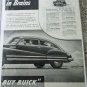 1942 Buick 2 dr Sedanet Bottleneck car ad