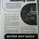 1942 Buick 2 dr Sedanet Wondering car ad