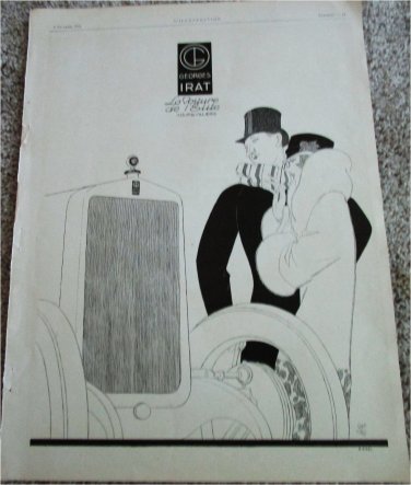 1925 Georges IRAT car ad