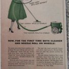 1955 Lewt Finger Tip Cleaning Vacuum Cleaner ad