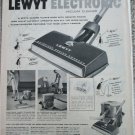 Lewt Electronic Vacuum Cleaner ad