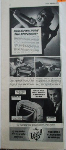 1940 Lovell Wringer ad