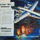 Buick WWII B24 Liberator ad