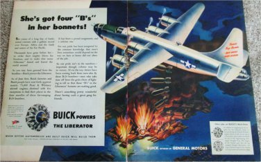 Buick WWII B24 Liberator ad