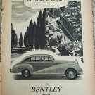 1952 Bentley Mark VI car ad