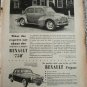 1955 Renault 750 4 dr sedan car ad