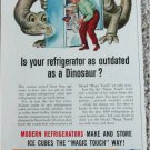 1959 Magic Touch Ice Cube Tray ad
