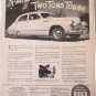 1946 Buick 4 dr sedan Two Tons Tough car ad