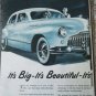 1946 Buick 4 dr sedan Its Big car ad