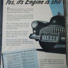 1946 Buick 4 dr sedan Yes, Its Engine car ad