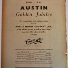 1955 Austin Golden Jubilee car ad
