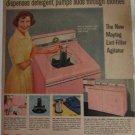 1957 Maytag Lint-Filter Agitator Washer ad